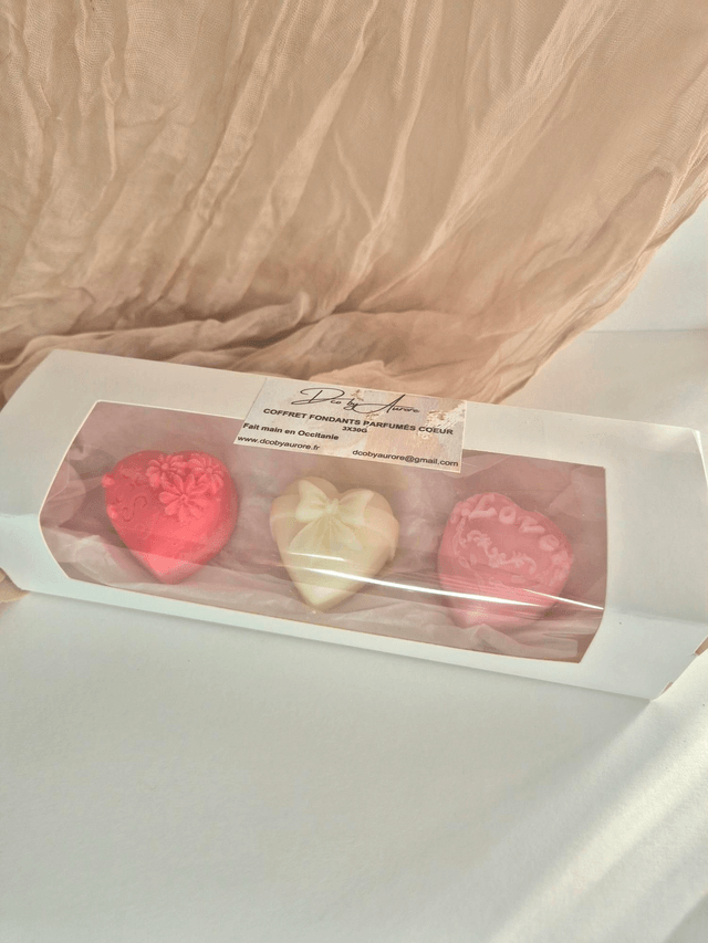 Coffret fondants cœurs 