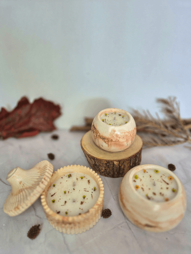 Les bougies Bois de santal