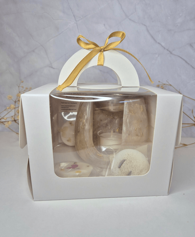Coffret bien-être brûle-parfum et 4 fondants parfumés
