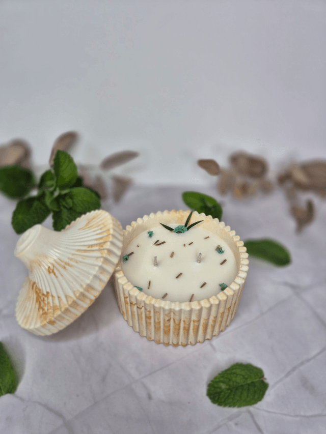 Les bougies menthe & Eucalyptus