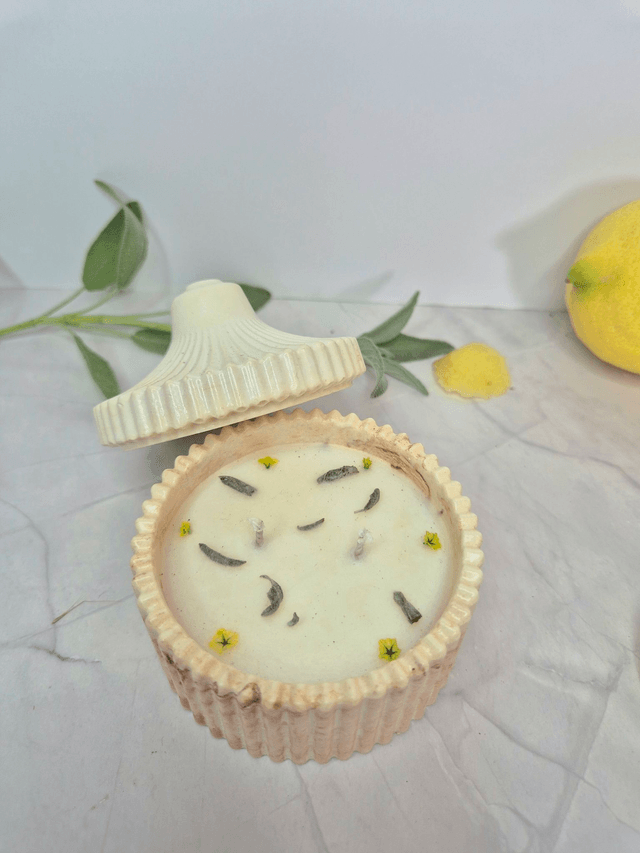 Les bougies Agrumes et sauge